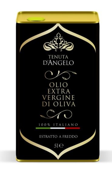 زيت الزيتون البكر الممتاز مزرعة دي أنجلو Tenuta D'Angelo 5 لتر